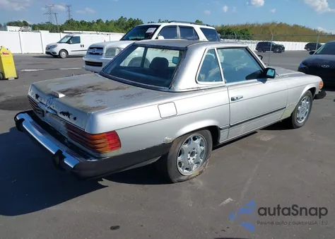 1983 Mercedes-Benz 380 Sl из США, поврежденный, VIN WDBBA45AXDB028458